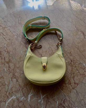 Borsa Bvlgari Serpenti Ellipse gialla