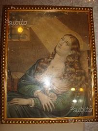 Quadro Sant'Agata al carcere fine '800 (41x33cm)