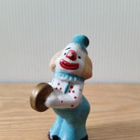 Statuetta vintage Clown suonatore 
