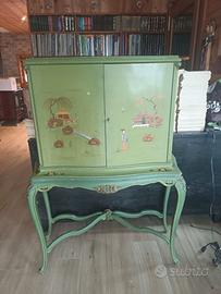 Mobile bar stile Chinoiserie anni 60