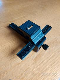 Slitta micrometrica per fotografia macro