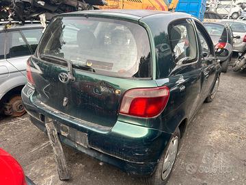 RICAMBI TOYOTA YARIS 2000 1000cc BENZINA 1SZFE