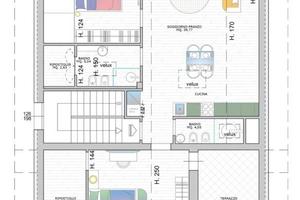 Attico / Mansarda di 142 m² con 5 locali a Riccion