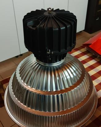 lampadario industriale vintage 