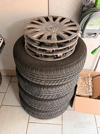 Set cerchi + gomme Citroen C3