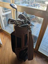 Set completo mazze da golf con sacca