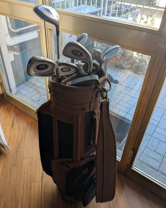 Set completo mazze da golf con sacca