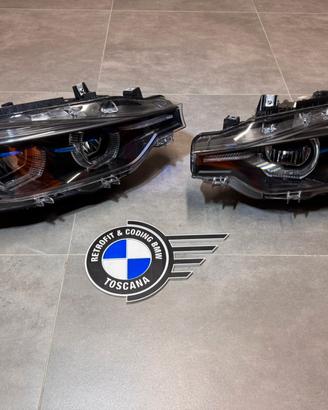 FARI FULL LED BLACK LINE BMW serie 3 F30 F31 - ORI