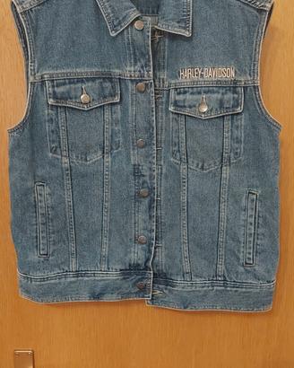 Gilet jeans Harley Davidson 