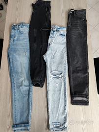 Stock jeans donna tg XS/S varie marche
