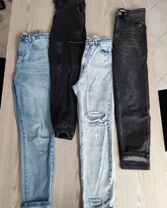 Stock jeans donna tg XS/S varie marche