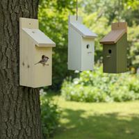 Casetta Nido per Uccelli Artigianale in Abete