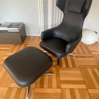 Poltrona Grand Repos + Ottoman - Vitra