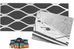 Rete battagliola per protezione barca.TREM Z000025