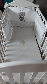 Culla con cassettiera Azzurra 