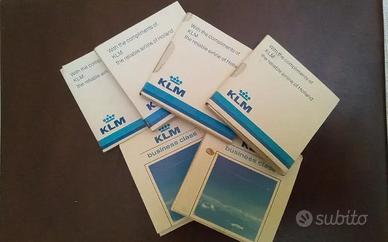 KLM Airlines Business Class sottobicchieri