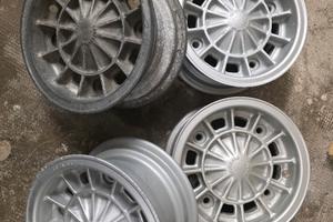 Cerchi Campagnolo 10 pollici per 500 abarth 