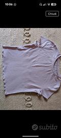 crop top rosa polvere