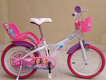 Bicicletta bimba 16" barbie come nuova 