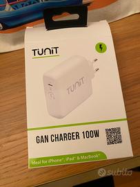 Caricabatterie macTunit al Nitruro di Gallio 100W