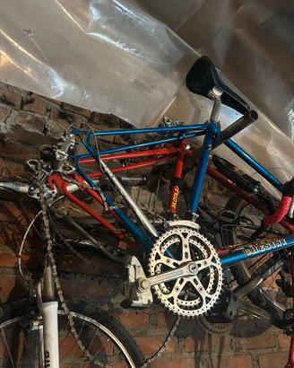 Bicicletta da corsa chesini un conservato