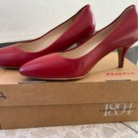 Scarpe rosse con tacco n. 39 NUOVE