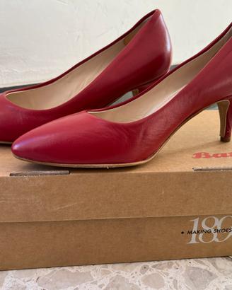 Scarpe rosse con tacco n. 39 NUOVE