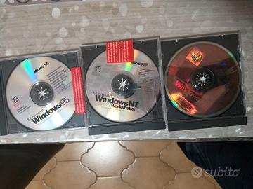 3 sistemi operativi win 95 win nt e win 2000sp4