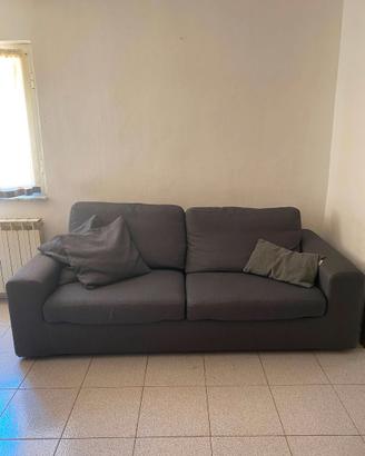 Divano letto Poltronesofà 3 posti con materasso
