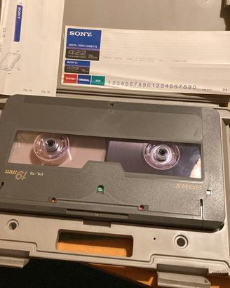 Cassetta broadcast Sony D1L-76 con custodia