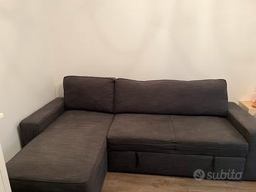 Divano letto angolare contenitore