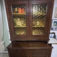 Credenza in noce scuro