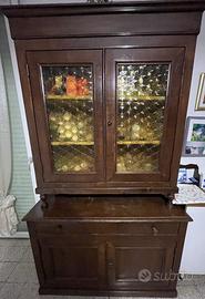 Credenza in noce scuro