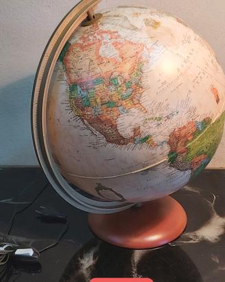 Mappa mondo vintage