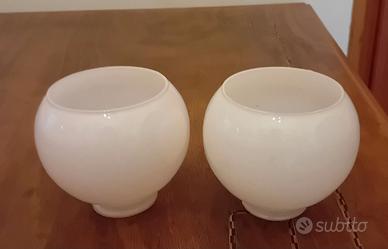 2 paralumi in stile Space Age o Vintage