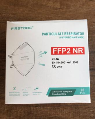 20 Mascherine FFP2 Kn95 certificate CE