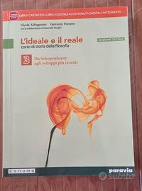L'ideale e il reale  corso storia 9788839524287