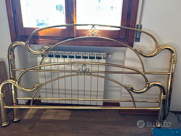 Testata letto in ottone,marca "Solmet"