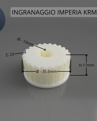 Ingranaggio Imperia Restaurant KRMN-A23 (10mm)