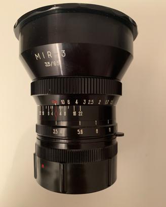 Ottica grandangolare MIR-3, 65mm F3.5