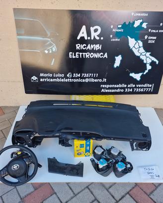 Toyota Yaris 2018 kit airbag completo
