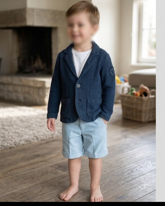 GUCCIkidsTG4AraffinatoCOMPLETOblazer+bermudaNUOVI