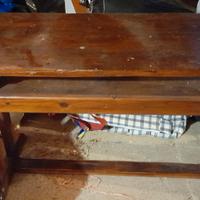 Vecchio banco di scuola