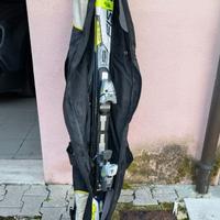 sci + scarponi con relative sacche