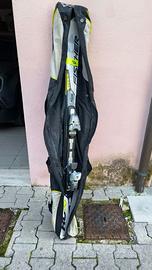 sci + scarponi con relative sacche