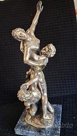 ratto delle sabine rivestimento argento 