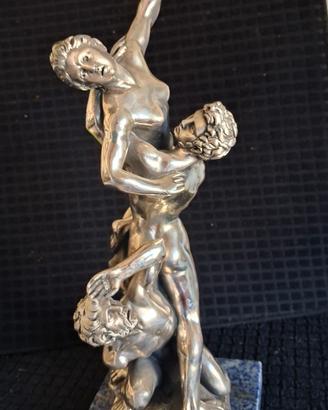 ratto delle sabine rivestimento argento 
