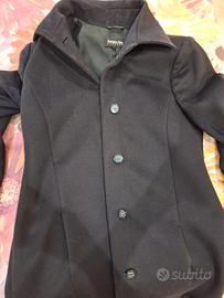 cappotto blu scuro Patrizia Pepe