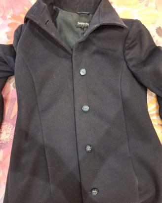 cappotto blu scuro Patrizia Pepe