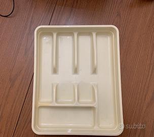 Portaposate da cassetto plastica alimenti beige